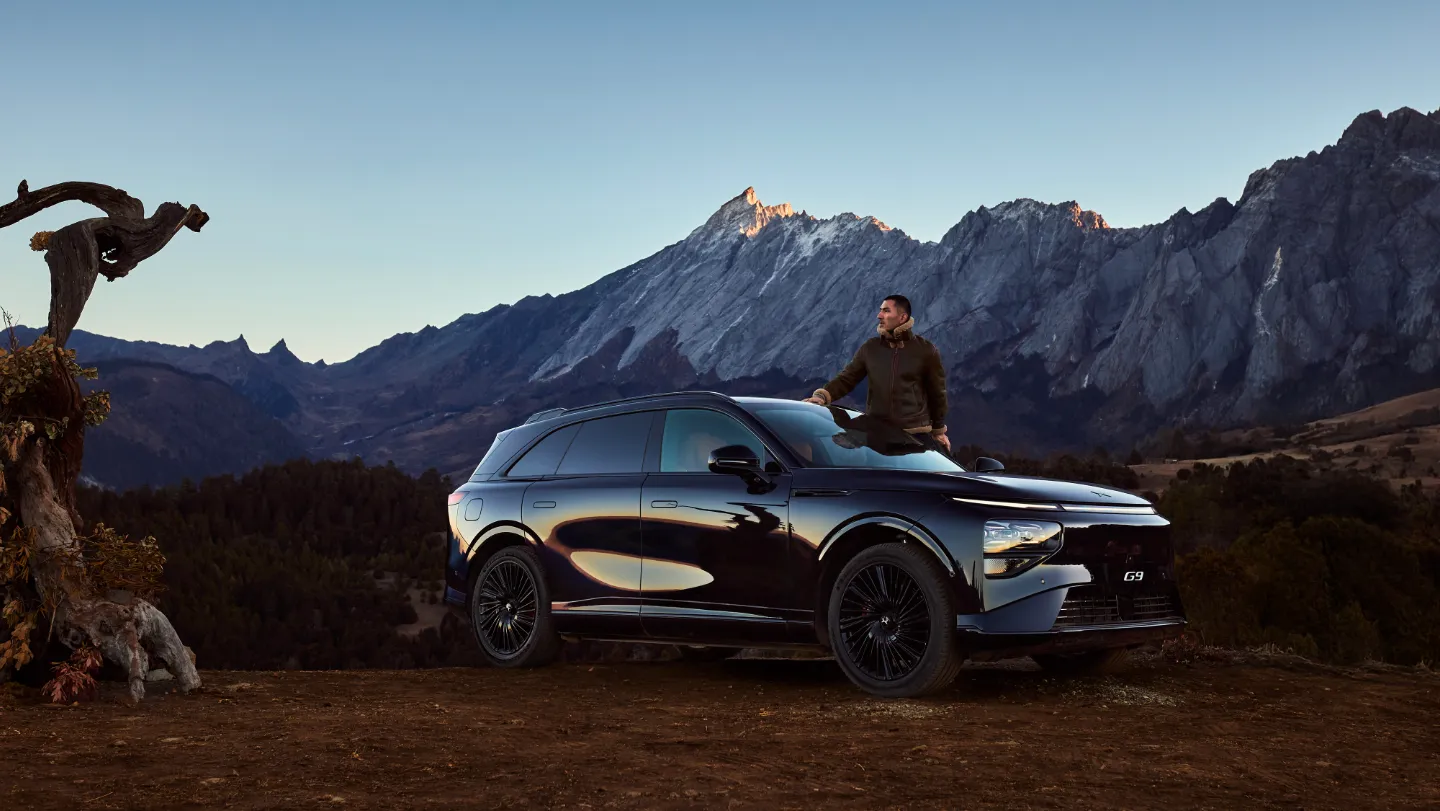 Vehículo eléctrico XPENG G9.